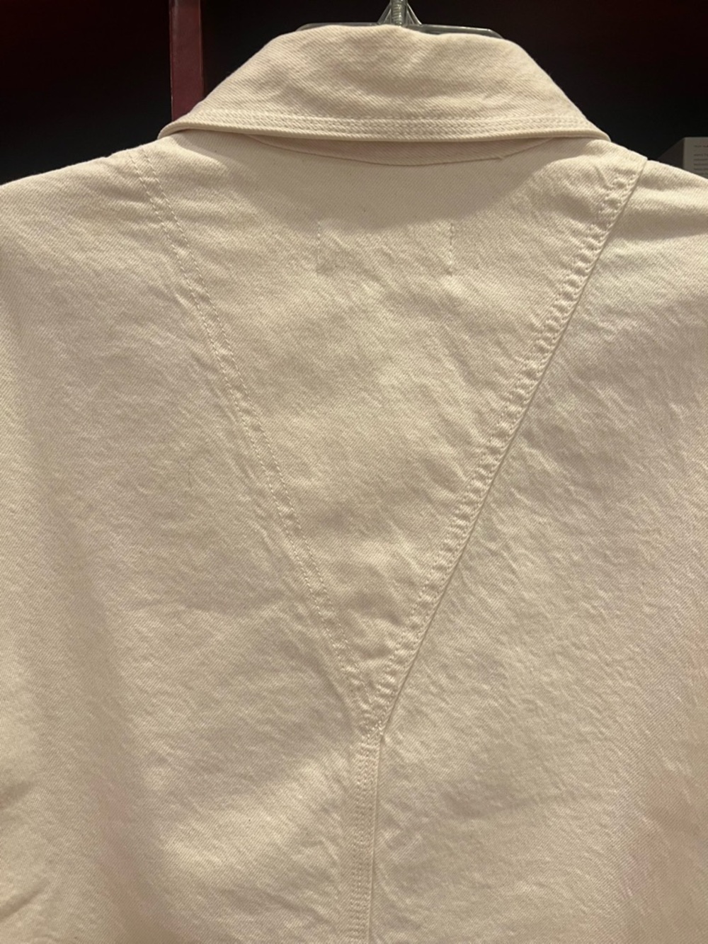 rag & bone Lightweight Oversized Denim Raw Hem Jacket - Picture 3 of 4